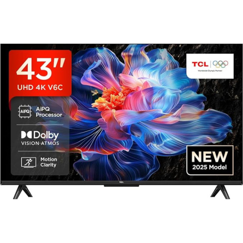 TCL 4K HDR Smart TV (43V6C)