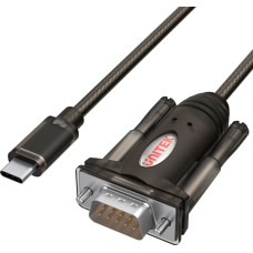 Unitek Y-1105K serial cable Black 1.5 m DB-9