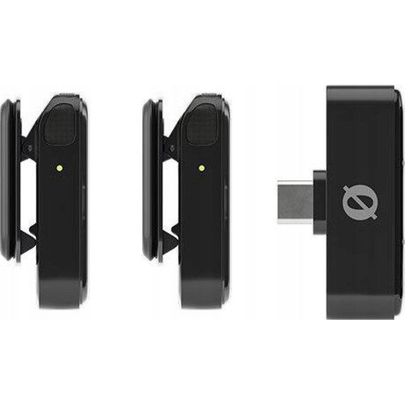 Rode R&Oslash;DE Wireless Micro - 2-channel digital wireless system, USB-C, black