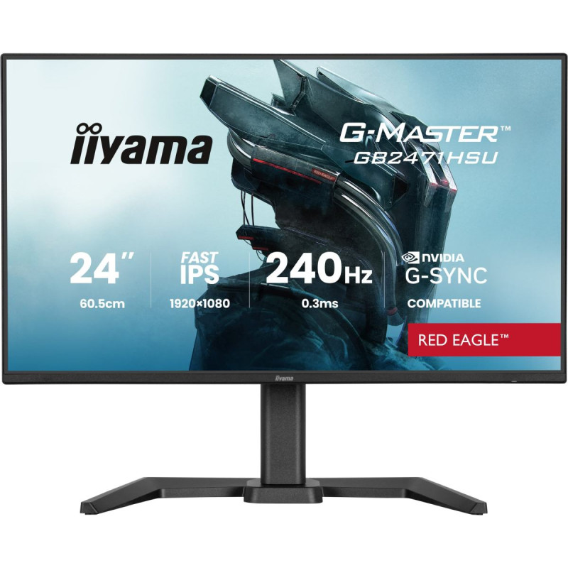 Iiyama Monitor iiyama G-Master GB2471HSU-B1 Red Eagle