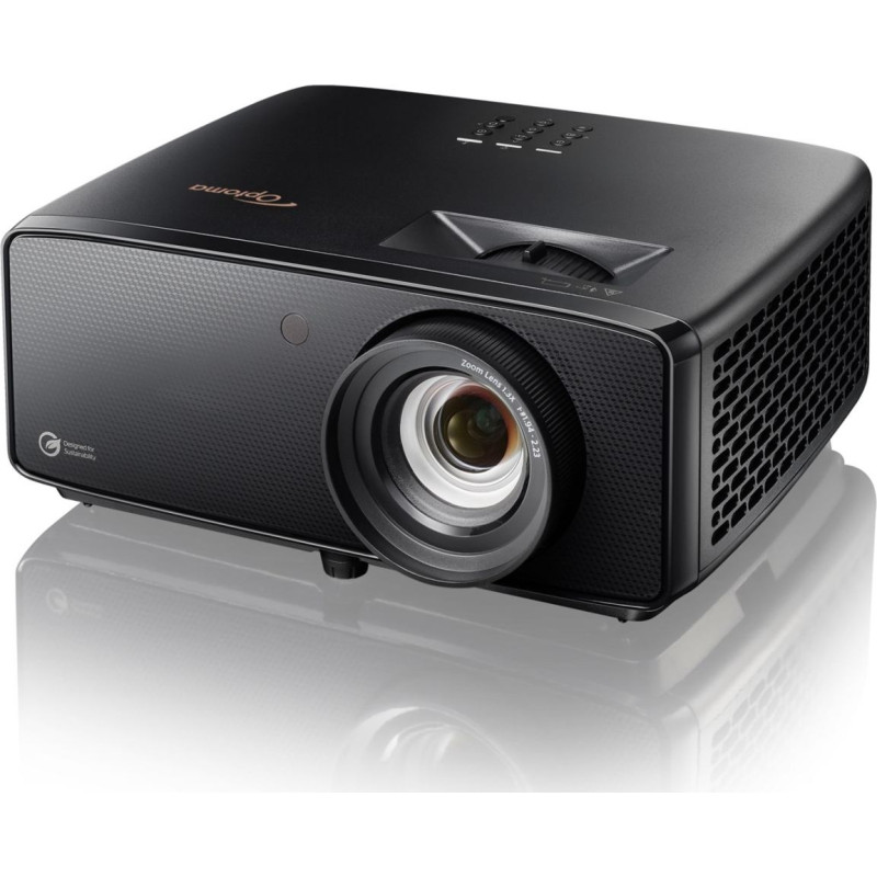 Optoma PK52 Standard throw projector 3500 ANSI lumens DLP UHD 4K (3840x2160) 3D Black