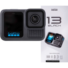 Go-Pro GoPro HERO13 BLACK action sports camera 27.6 MP 5.3K Ultra HD CMOS 25.4 / 1.9 mm (1 / 1.9") Wi-Fi 121 g