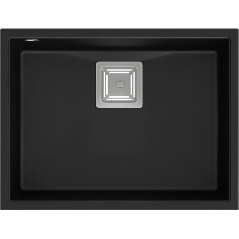 Quadron Plautuvė Quadron DAVID 50 HQD5542U7-BS, 550x420x225 anglies juoda/plieno