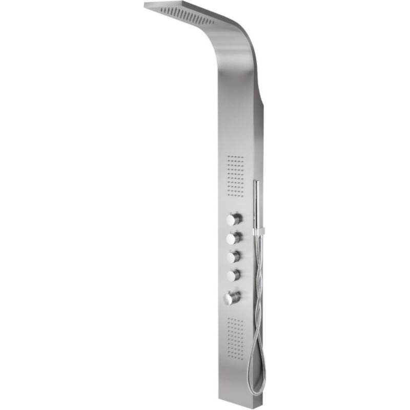 Corsan Du&scaron;o panelė su standartiniu mai&scaron;ytuvu Corsan Samsara Inox, S003M inox