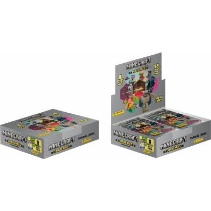 Panini Kolekcja Cards Minecraft Sachets Display 18 pcs