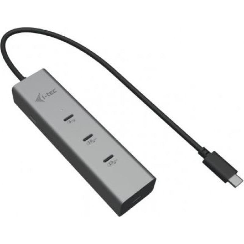 I-Tec USB-C Charging Metal HUB 5 port with USB-C video 8K + Power Delivery 85W