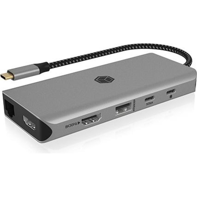 Icybox ICY BOX IB-DK4061-CPD 12in1, 2xHDMI, PD 100W