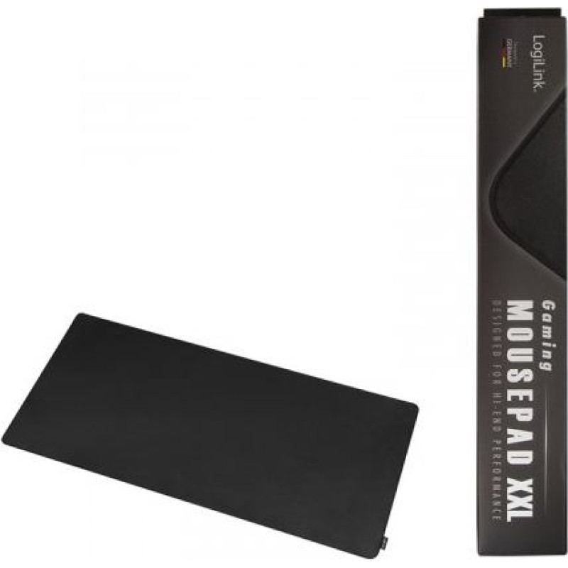 Logilink Gaming mouse pad, size XXL, black