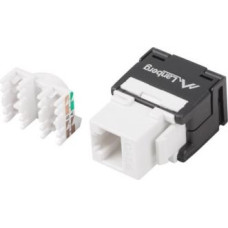 Lanberg Keystone module RJ45 - LSA UTP cat.6a 180 degrees to the assembly box