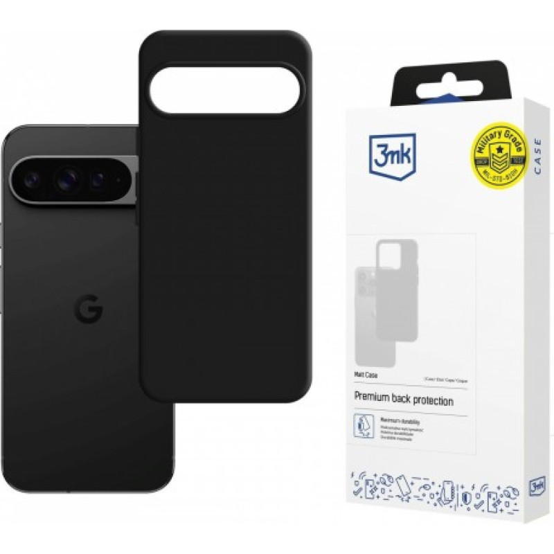 3MK Matt Case Google Pixel 10 Pro XL black