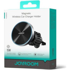 Joyroom Car Mount Wireless Charger (Airvent Version) 4.7 - 6.8 inch 15W, Black (JR-ZS240-PRO)