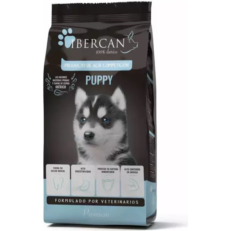 Hurtownia Karm IBERCAN dla szczeniąt z drobiem i cielęciną 15 KG
