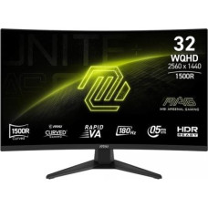MSI Monitor MAG MAG 321CQF E18 31.5 inch LED/WQHD/LED/Curved/180Hz/black