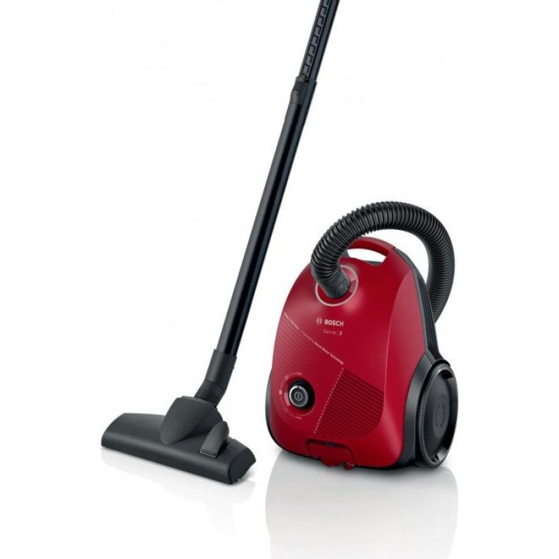 Bosch Serie 2 BGBS2RD1 vacuum 3.5 L Cylinder vacuum Dry 600 W Dust bag