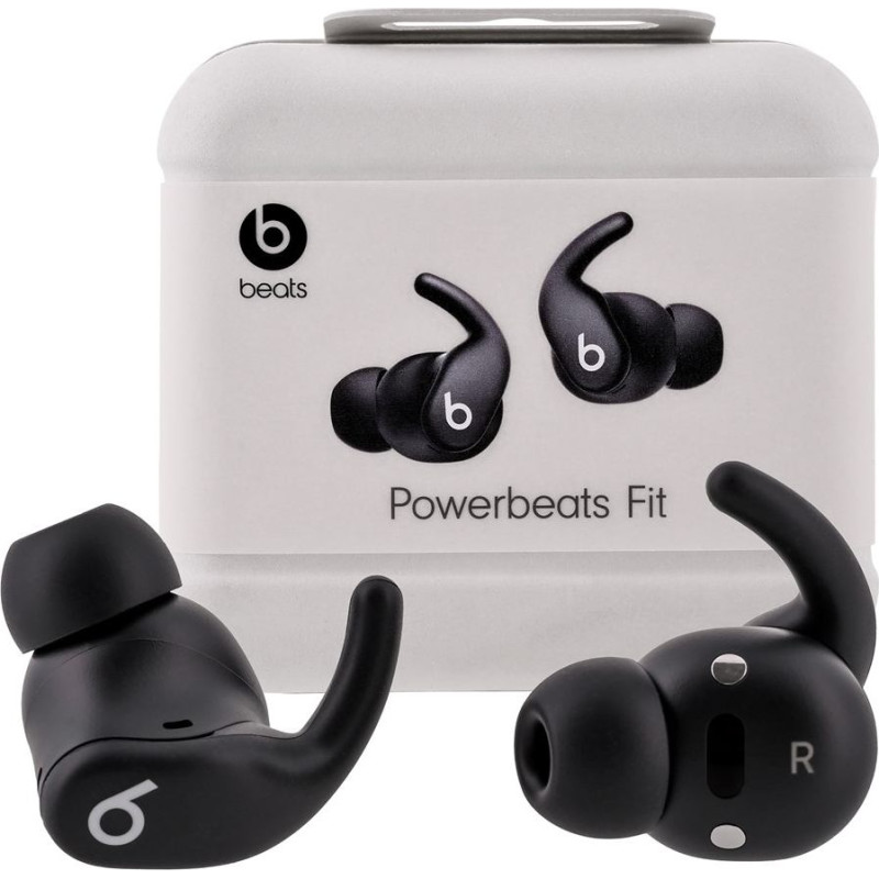 Apple Powerbeats Fit Jet Black - in-ear headphones, black