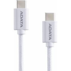 Adata Cable USB-C to USB-C 2.0/100W 100cm white