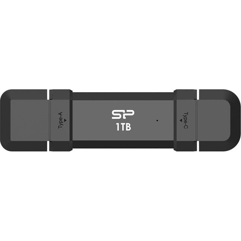 Silicon Power DS72 USB flash drive 1 TB USB Type-A / USB Type-C 3.2 Gen 2 (3.1 Gen 2) Black