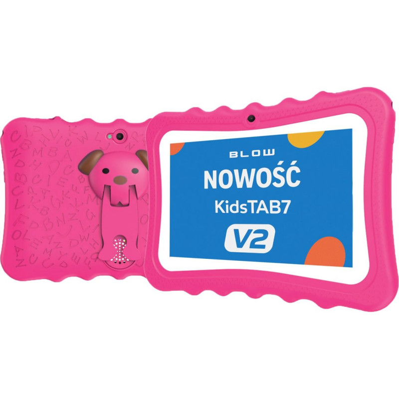 Blow Tablet KidsTAB7 V2 BLOW 4/32GB r&oacute;żowe etui 2MP