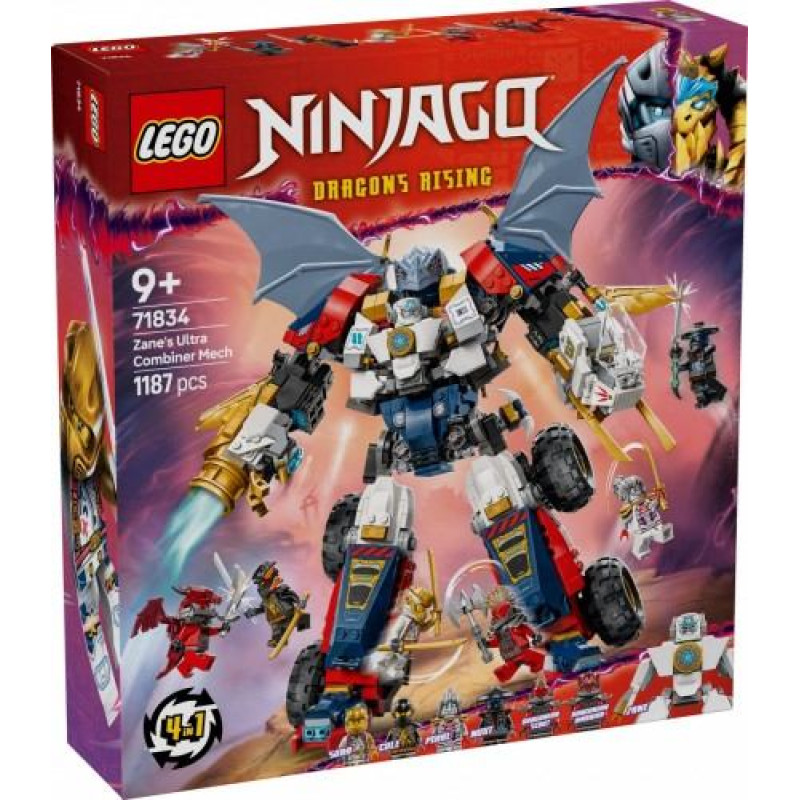 Lego Ninjago 71834 Zane's Ultra Combiner Mech