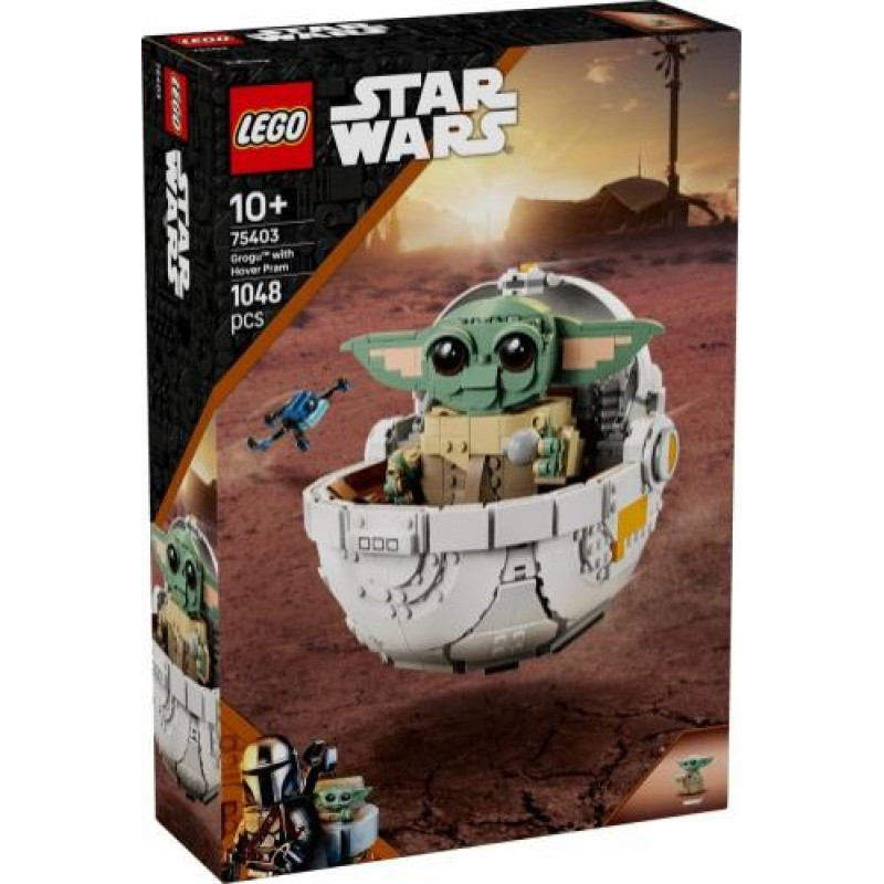 Lego Bricks Star Wars 75403 Grogu with Hover Pram