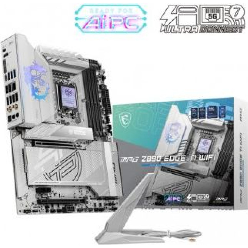 MSI Motherboard MPG Z890 EDGE TI WIFI s 1851 4DDR5 HDMI/DP ATX