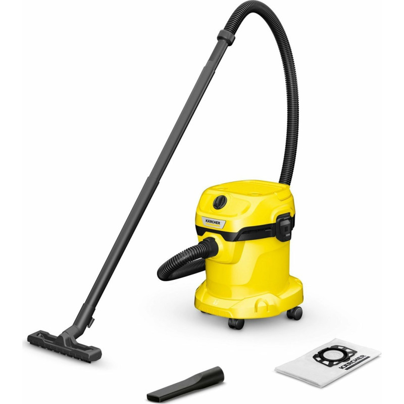 Karcher K&auml;rcher WD 2 PLUS 15 L Drum vacuum Dry&wet 1000 W Dust bag
