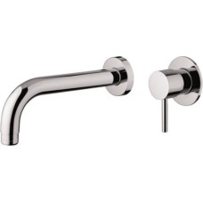 Flexdoccia Wall-mounted bathroom faucet, Matrix 33310.05.2CR+00400.05.2CR, chrome.