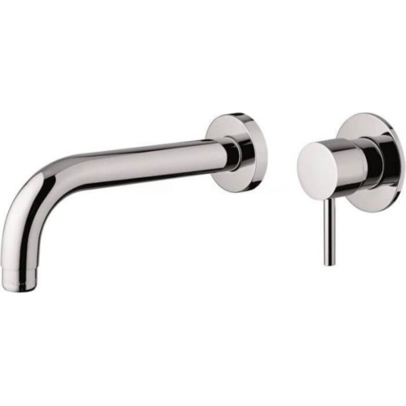 Flexdoccia Wall-mounted bathroom faucet, Matrix 33310.05.2CR+00400.05.2CR, chrome.