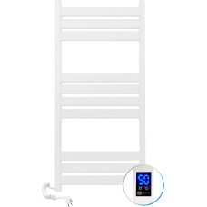 Navin Electric towel warmer Largo 500*1000 Sensor, left-hand version, white, 12-844153-5010.