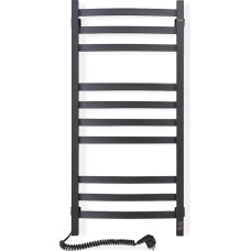 Navin Electric towel warmer Avalon 480*1000 Sensor, left-hand version, black, 12-203153-4810.