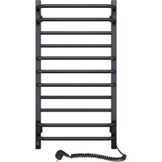 Navin Electric towel warmer Grandis 480*800 Sensor with timer, right-hand, black, 12-208053-4880