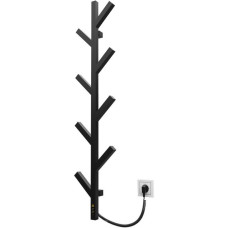 Kosser Electric towel warmer Cedro 1200x255 ERL, with timer, black.