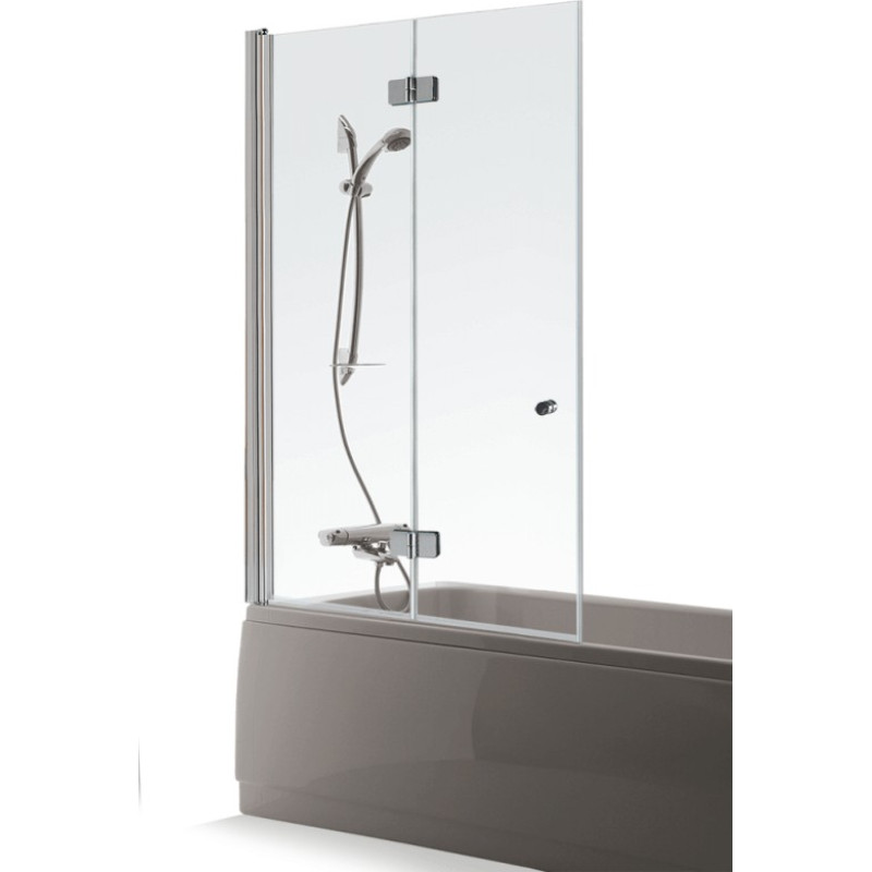 Baltijos Brasta Shower enclosure Berta 90x150 cm, transparent glass.