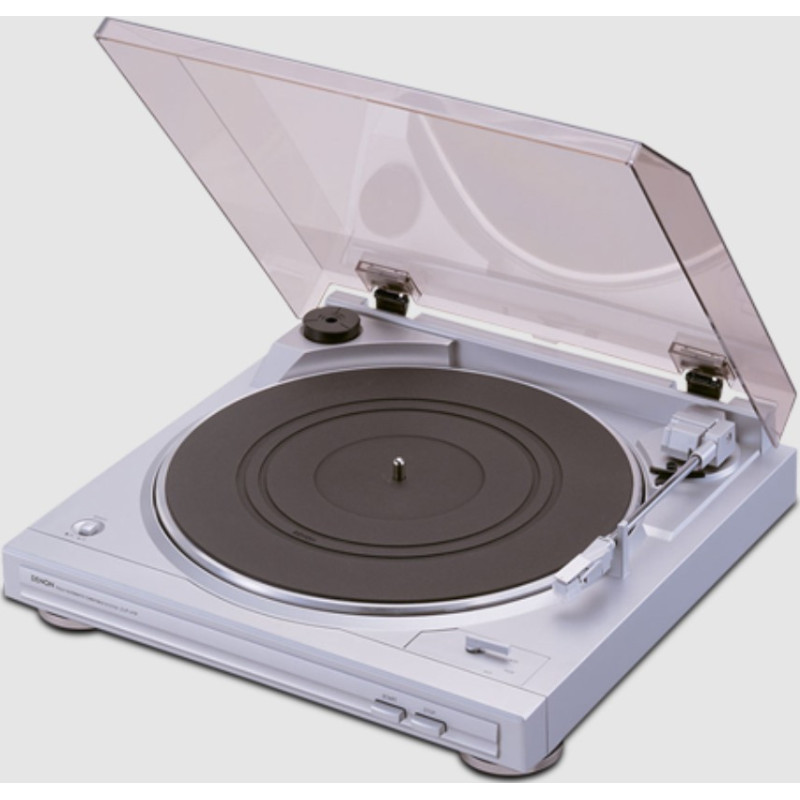 Denon Turntable DP-29F, silver