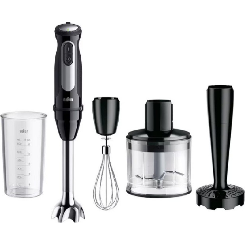 Braun Hand blender MultiQuick 5 Pro MQ55307M, black.