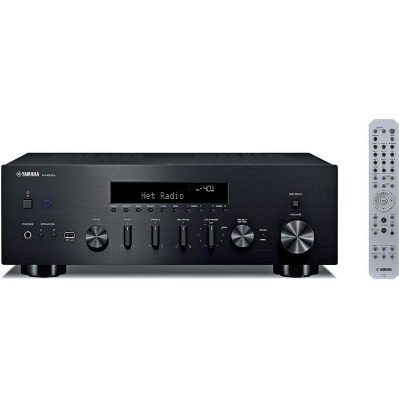 Yamaha Amplifier R-N600A, black