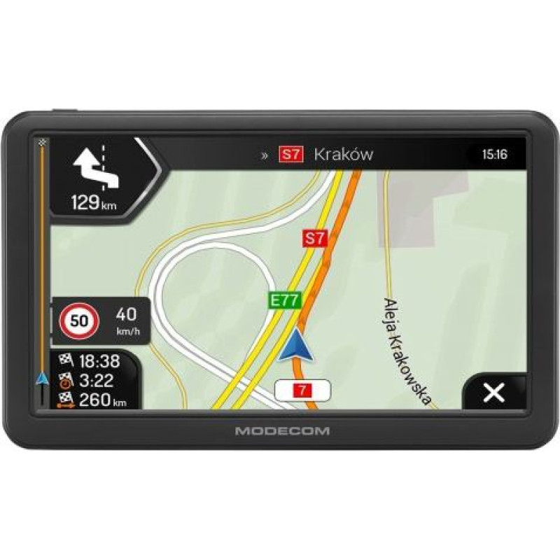 Modecom FREEWAY CX 7.0 PLUS Navigation with iGO Navigation Truck EUROPE + One-Year Update