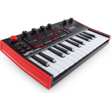 Akai MPK Mini Play MK3 Control keyboard Pad controller MIDI USB Black, Red