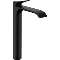 Hansgrohe Bathroom faucet 75040670, with pop-up drain, matte black.
