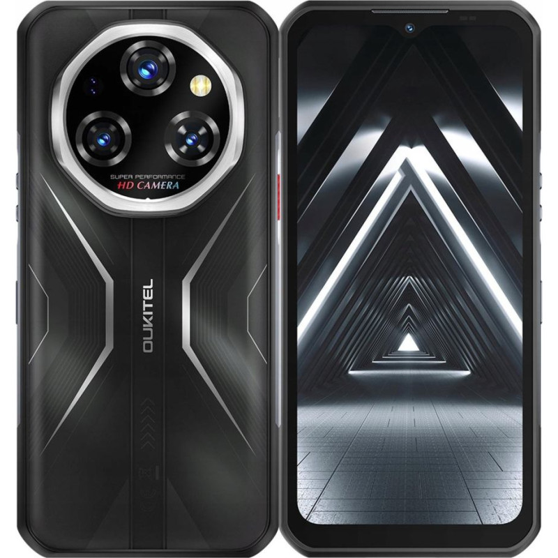 Oukitel Smartphone WP55 5G 12/256GB IP69K black