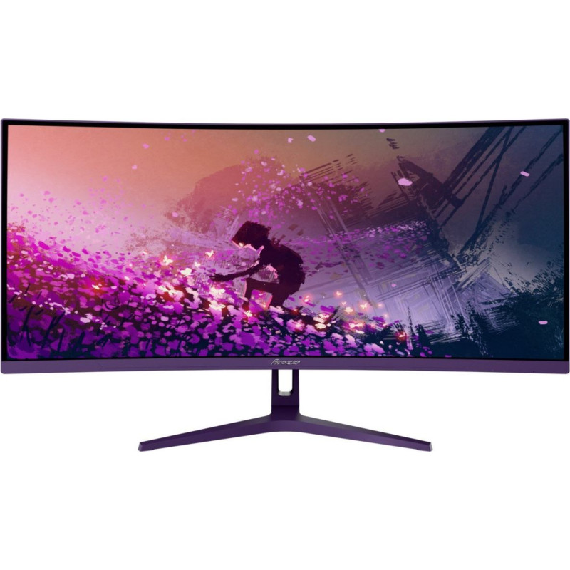 Arozzi Nova 34 Curved monitor komputerowy 86,4 cm (34'') 3440 x 1440 px Quad HD LED Fioletowy