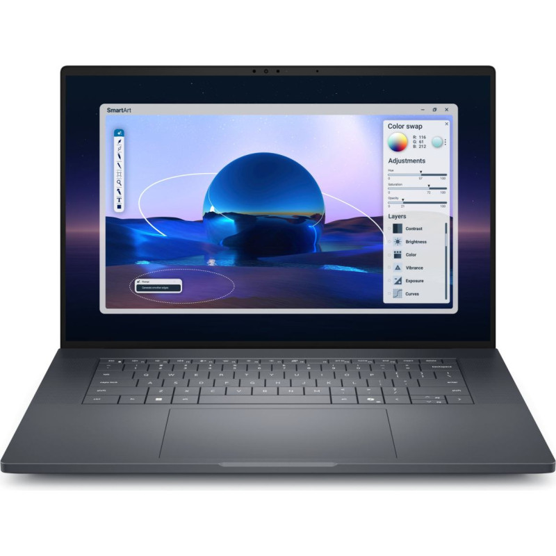 Dell NTB Pro Max Premium 16 MA16250/U9-285H/64GB/1TB SSD/16'' FHD+ /IR Cam/NVIDIA RTX 2000/WLAN/Backlit Kb/W11P/3Y PS NBD