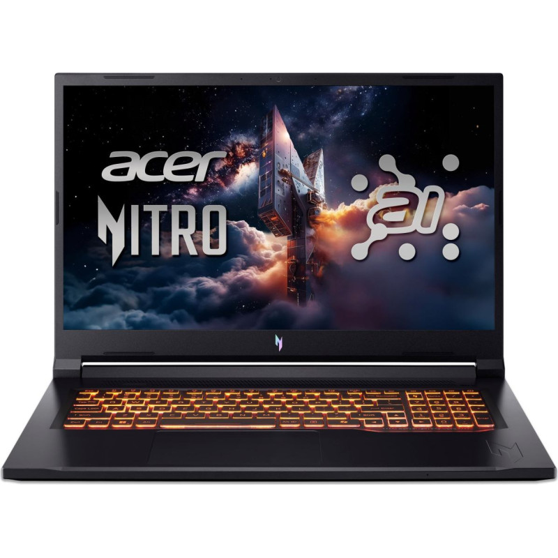 Acer Laptop Acer Nitro V 17 AI ANV17-41 Ryzen 5 240 / 16 GB / 512 GB / W11 / RTX 5060 / 144 Hz (NH.QYUEP.002)