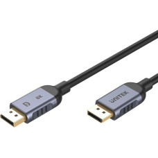 Unitek C1628GY01-1.5M DisplayPort cable Black, Grey