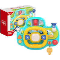 Huanger Interactive steering wheel for children (blue) Huanger HE0541