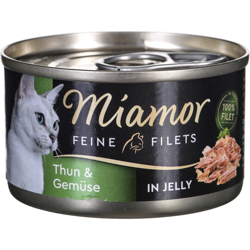 Miamor cats moist food Tuna with vegetables 100 g