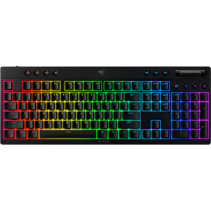 Razer BlackWidow V4 Low-Profile HyperSpeed, Orange Switch, US