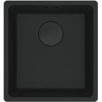 Franke Virtuvės plautuvė Franke Maris MRG 210/110-37, juoda matinė, 125.0683.231