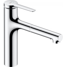 Hansgrohe Plautuvės mai&scaron;ytuvas su i&scaron;traukiama žarna Hansgrohe Zesis M33, 74801000, chromo