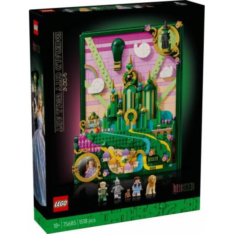 Lego Klocki Wicked 75685 Obraz Emerald City